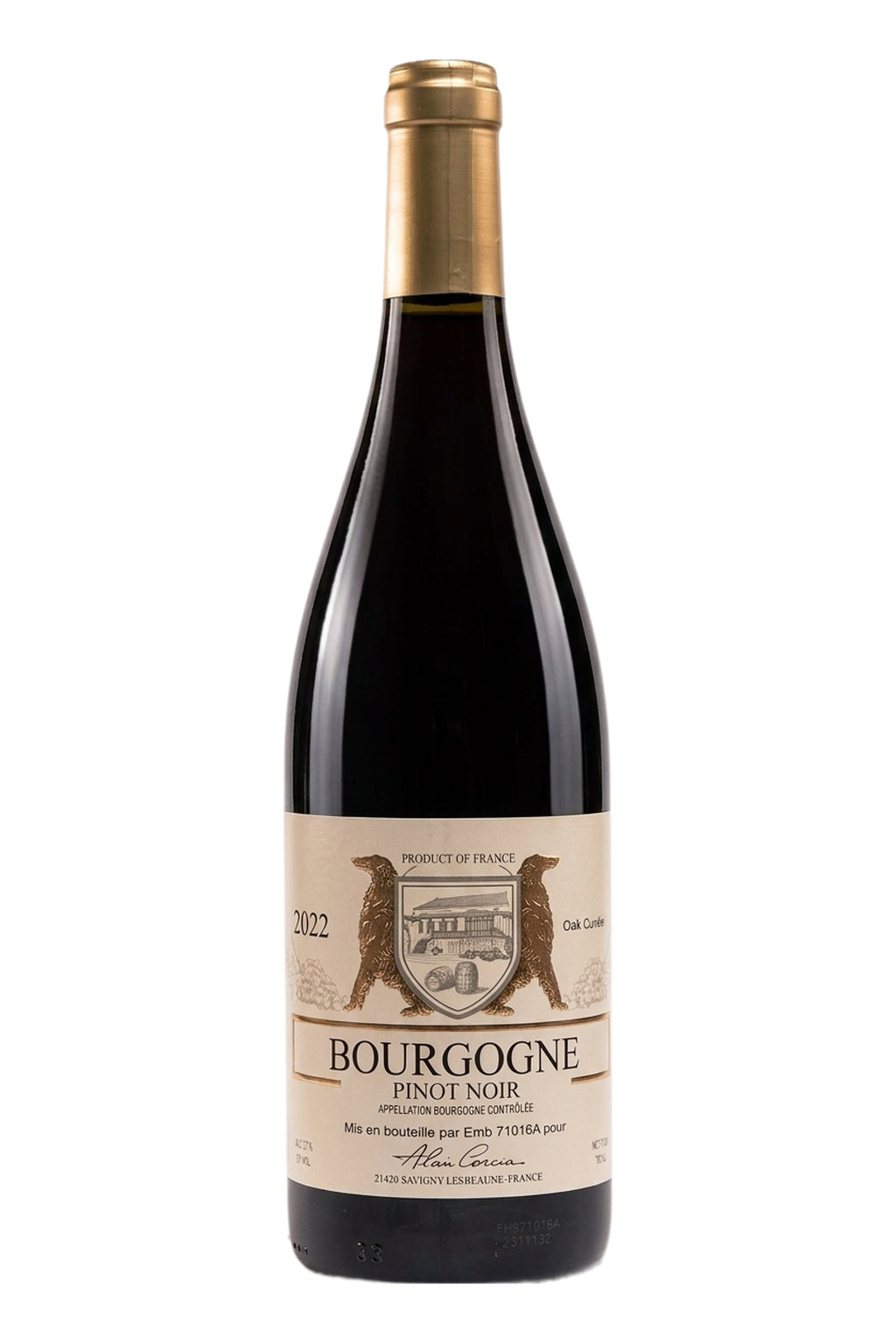 Alain Corcia Bourgogne Pinot Noir